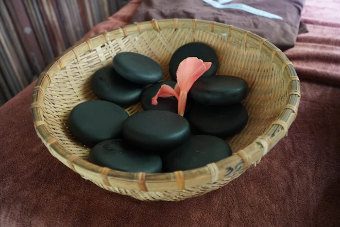 Basaltsteine für die Hot-Stone-Massage
